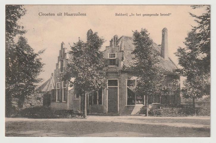 Haarzuilens - Bakkerij 1917 * Vleuten De Meern Harmelen, Verzamelen, Ansichtkaarten | Nederland, Gelopen, Utrecht, Voor 1920, Ophalen of Verzenden