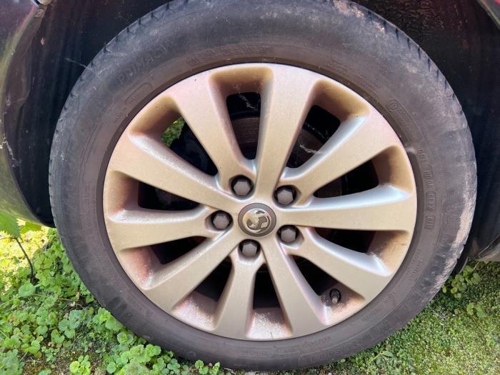 Sportvelgen Set van een Opel Astra, Auto-onderdelen, Banden en Velgen, Personenwagen, Gebruikt, 3 maanden garantie, Ophalen of Verzenden