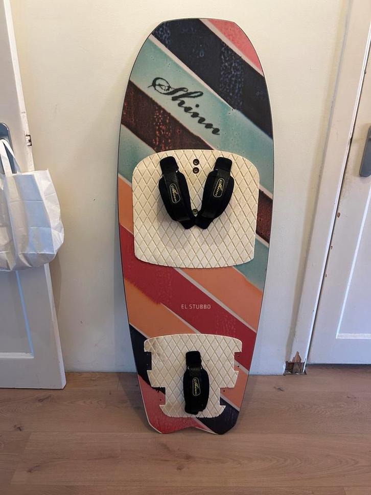 Kitesurfing set – Shinn El Stubbo + Zeeko Foil, Watersport en Boten, Kitesurfen, Zo goed als nieuw, Foil, Ophalen of Verzenden