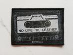 Metallica no life 'til leather 2017 patch 149, Verzenden, Nieuw, Kleding