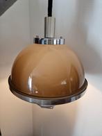 Retro lamp koffiekleur, Huis en Inrichting, Minder dan 50 cm, Gebruikt, Ophalen of Verzenden