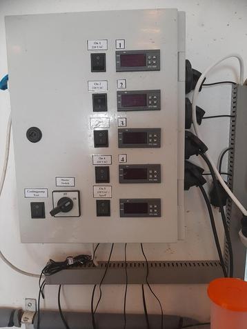 schakelkast en header voor bierbrouwen installatie beschikbaar voor biedingen