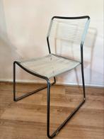 Vintage IKEA Melker stoel, Huis en Inrichting, Stoelen, Ophalen, Kunststof, Wit, Zo goed als nieuw