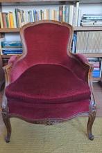 Biedermeier damesfauteuil, Huis en Inrichting, Fauteuils, Ophalen, Gebruikt, Biedermeier