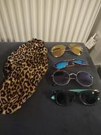 Set met 4 zonnebrillen, Sieraden, Tassen en Uiterlijk, Zonnebrillen en Brillen | Dames, Ophalen of Verzenden, Gebruikt, Overige merken