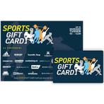 Sports Gift card twv 100 euro, Tickets en Kaartjes, Eén persoon, Cadeaubon