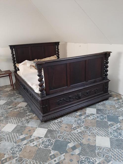 Hemelbed antiek, Antiek en Kunst, Antiek | Meubels | Bedden, Ophalen