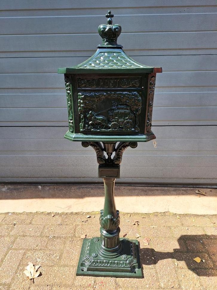 engelse brievenbus nieuw, Tuin en Terras, Brievenbussen, Nieuw, Staande brievenbus, Aluminium, Ophalen