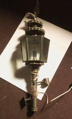 Oude koperen stallantaarn., Antiek en Kunst, Antiek | Lampen, Ophalen of Verzenden