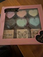 Stempelset met inktkussens - Nieuw!, Ophalen of Verzenden, Nieuw, Houten stempel