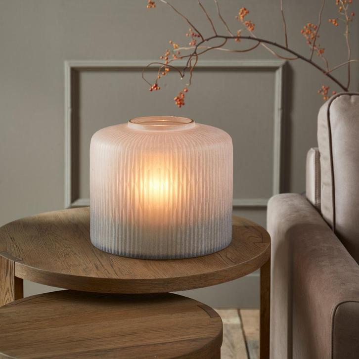 Riviera Maison Mabel Hurricane L Windlicht nieuw 4 stuks, Huis en Inrichting, Woonaccessoires | Kandelaars en Kaarsen, Nieuw, 25 tot 50 cm