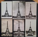 Zwart/wit kaarten van de Eiffeltoren in Parijs., Verzamelen, Frankrijk, Ongelopen, Ophalen of Verzenden