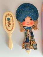 Holly Hobbie handspiegel borstel kind jaren 80, Ophalen of Verzenden, Gebruikt, Accessoires