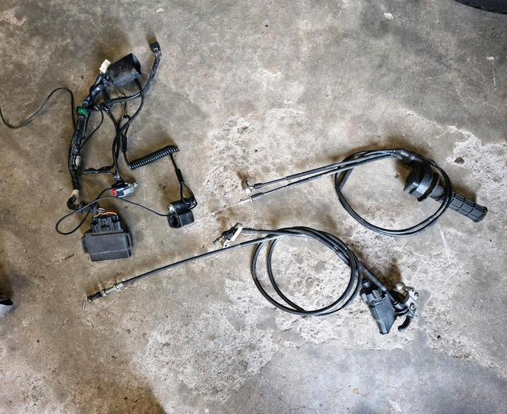 Yamaha YZF 450 2009 kabelboom + diverse (cdi etc.), Motoren, Onderdelen | Yamaha, Ophalen of Verzenden