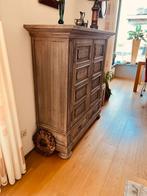 Houten kast met deuren en lades, Huis en Inrichting, Kasten | Buffetkasten, Ophalen, Gebruikt, 100 tot 150 cm, 50 tot 100 cm