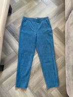 Studio Anneloes denim look broek bonded travelstof mt L, Blauw, Maat 42/44 (L), Ophalen of Verzenden, Zo goed als nieuw