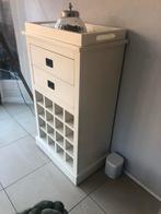 Houten Wijnrek met Lades, Huis en Inrichting, Woonaccessoires | Wijnrekken, 15 tot 25 flessen, Ophalen of Verzenden, Zo goed als nieuw