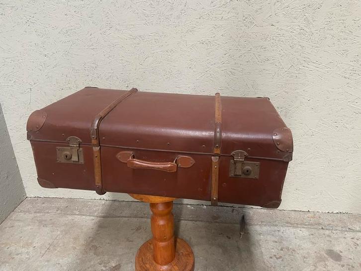 Vintage Hartplatte Original Koffer, Huis en Inrichting, Woonaccessoires | Kisten, Gebruikt, Minder dan 50 cm, Minder dan 50 cm