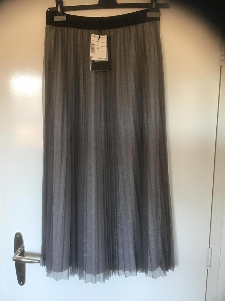 NIEUWE GRIJZE TULE ROK VAN LIU JO MAAT M 38/40, Kleding | Dames, Rokken, Nieuw, Maat 38/40 (M), Overige kleuren, Onder de knie
