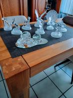 Glazen Dieren & Diamanten Serie 5 stuks aflopend., Ophalen of Verzenden