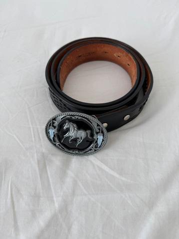 Vintage Stars & Stripes riem met Siskiyou gesp beschikbaar voor biedingen