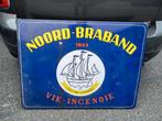 Emaille bord NOORD-BRABAND 1958, Reclamebord, Gebruikt, NB, Info@noordbraband.nl