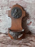 Antiek oud wijwater bakje Teresia, Ophalen of Verzenden, Gebruikt