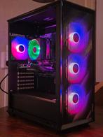 GamePC Ryzen 7-2700X/8 Core/16GB/500GB SSD /2TB/GTX1660/W11, Zelfgebouwde PC, Virtual Reality, Ophalen of Verzenden, Zo goed als nieuw