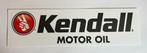 Kendall  Motor oil   reclamebord, Ophalen of Verzenden, Zo goed als nieuw, Motoren