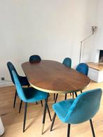 Set eettafel met stoelen, Huis en Inrichting, Complete eetkamers, Ophalen, Zo goed als nieuw