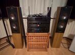 Marantz 7001 KI hifi set, Mordaunt Short speakers en kabels, Zo goed als nieuw, 120 watt of meer, Front, Rear of Stereo speakers