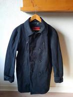 LIV Nette Zwarte Rib Heren Mantel Jas Maat 50, Maat 48/50 (M), LIV, Zwart, Ophalen of Verzenden