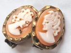 Oude camee clipoorbellen., Sieraden, Tassen en Uiterlijk, Antieke sieraden, Ophalen of Verzenden, Overige materialen