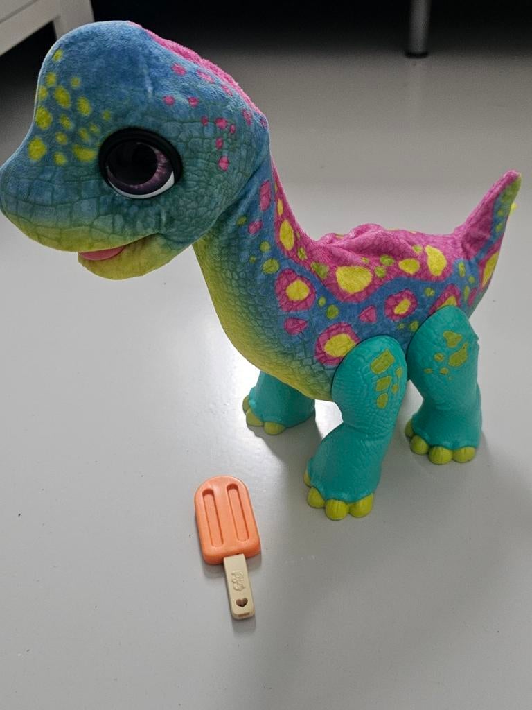FurReal Snackende Sam de Brontosaurus, Ophalen, Zo goed als nieuw, Overige typen