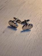 Zilveren manchetknopen, Sieraden, Tassen en Uiterlijk, Manchetknopen, Ophalen of Verzenden, Zo goed als nieuw, Zilver, Verzilverd