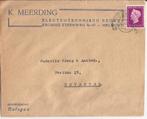 HELMOND 1948 K. MEERDING Electronisch Bedrijf Kromme Steenwg, Verzamelen, Ansichtkaarten | Nederland, Verzenden, 1940 tot 1960