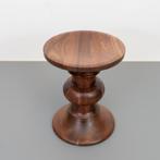 ACTIE!! 8x Vitra Eames Stool B - Amerikaans Notenhout, Niet ingevuld, Minder dan 50 cm, Niet ingevuld, Nieuw