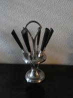 fruitmesjes in houder, Antiek en Kunst, Ophalen of Verzenden