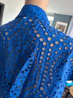Blauwe Bloes met Open Design - Maat M, Ophalen of Verzenden, Zo goed als nieuw, Maat 36 (S), Blauw