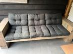 Steigerhouten Tuinbank met Kussens, Tuin en Terras, Tuinbanken, Ophalen, Gebruikt, Hout