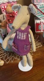 Maileg Muis - Paarse Jurk - 27 cm, Kinderen en Baby's, Speelgoed | Knuffels en Pluche, Ophalen of Verzenden, Zo goed als nieuw
