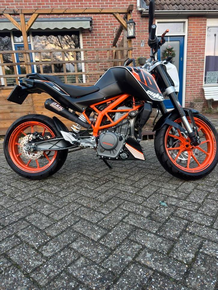 KTM Duke 390 A2 - Naked Bike, Motoren, Motoren | KTM, Particulier, Naked bike, 12 t/m 35 kW, 1 cilinder, Minimaal motorrijbewijs A2