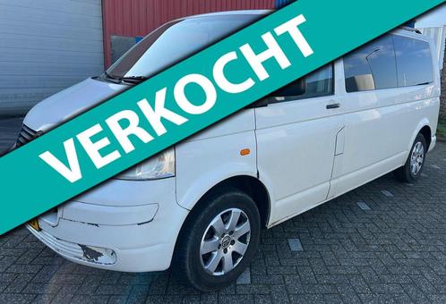 Volkswagen Transporter 2.5 TDI 340 Trendline DC, Auto's, Bestelauto's, Bedrijf, Te koop, ABS, Schuifdeur, Startonderbreker, Traction-control