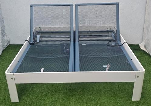 Auping Auronde Elektrisch Bed 180x200cm 48cm Hoog, Huis en Inrichting, Slaapkamer | Beddengoed, Zo goed als nieuw, Dekbedovertrek