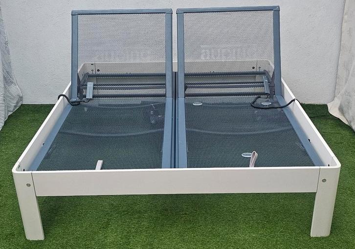 Auping Auronde Elektrisch Bed 180x200cm 48cm Hoog, Huis en Inrichting, Slaapkamer | Beddengoed, Zo goed als nieuw, Dekbedovertrek