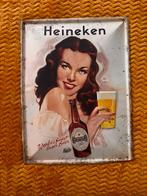 Heineken wandbord/schilderij van blik(40x30cm), Ophalen, Minder dan 50 cm, Overige typen, Nieuw