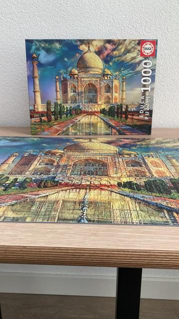 Educa puzzel 1000 stukjes. Één keer gelegd. beschikbaar voor biedingen