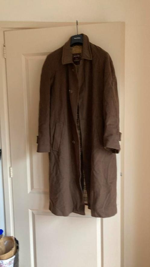 VIA ARDIGO (by CORNELIANI)WOL EN CASHMERE JAS MAAT 50, Kleding | Heren, Jassen | Winter, Gedragen, Maat 52/54 (L), Bruin, Ophalen of Verzenden