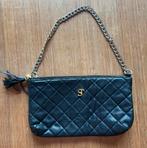 Supertrash tasje met gouden detail, Ophalen of Verzenden, Zo goed als nieuw, Zwart, Schoudertasje