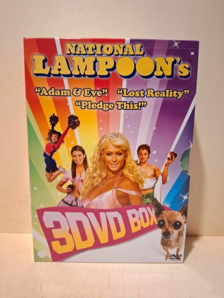 National Lampoon's Collection - Komedie - 3 DVD Box Set, Cd's en Dvd's, Dvd's | Komedie, Zo goed als nieuw, Actiekomedie, Boxset